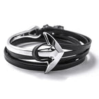 Pulsera ajustable ancla marina 