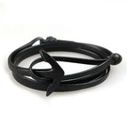 Pulsera ajustable ancla marina 