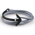 Pulsera ajustable ancla marina 