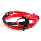 Pulsera ajustable ancla marina 
