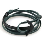 Pulsera ajustable ancla marina 