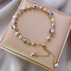 Amethyst Beaded Natural Stone Bracelet Women's Chain