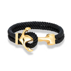 Men's anchor bracelet