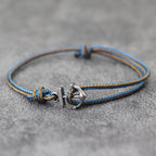 Pulsera ancla marina 