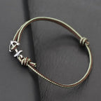 Pulsera ancla marina 