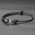 Pulsera ancla marina 