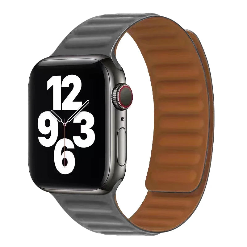 Pulsera Apple Watch con Cierre Magnético gris
