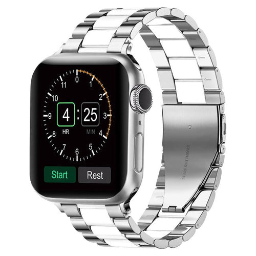 Apple Watch Band in Silver Metal