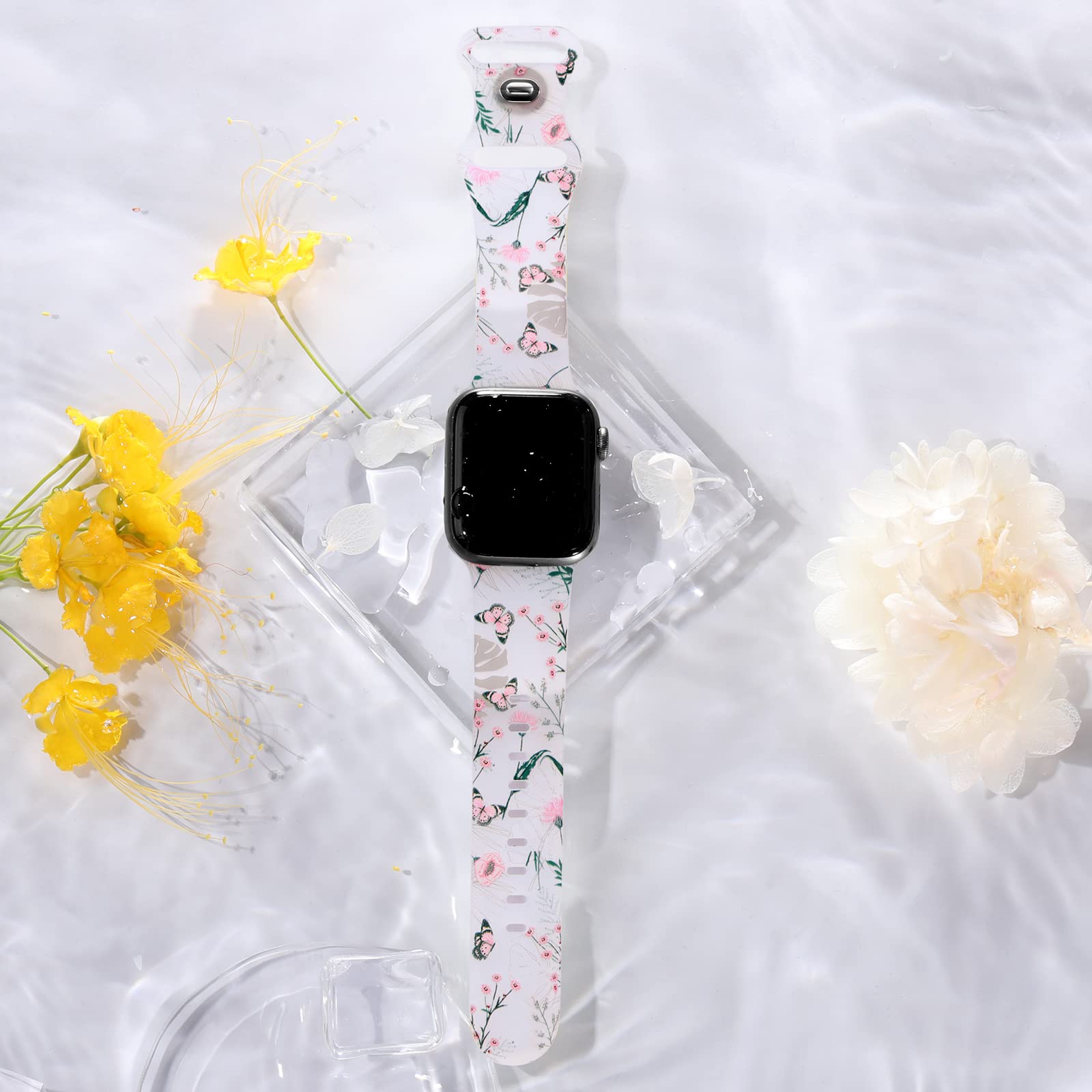 Pulsera Apple Watch Mujer Estampado Floral