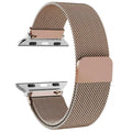 Magnetic Apple Watch Band in Rose Gold Steel