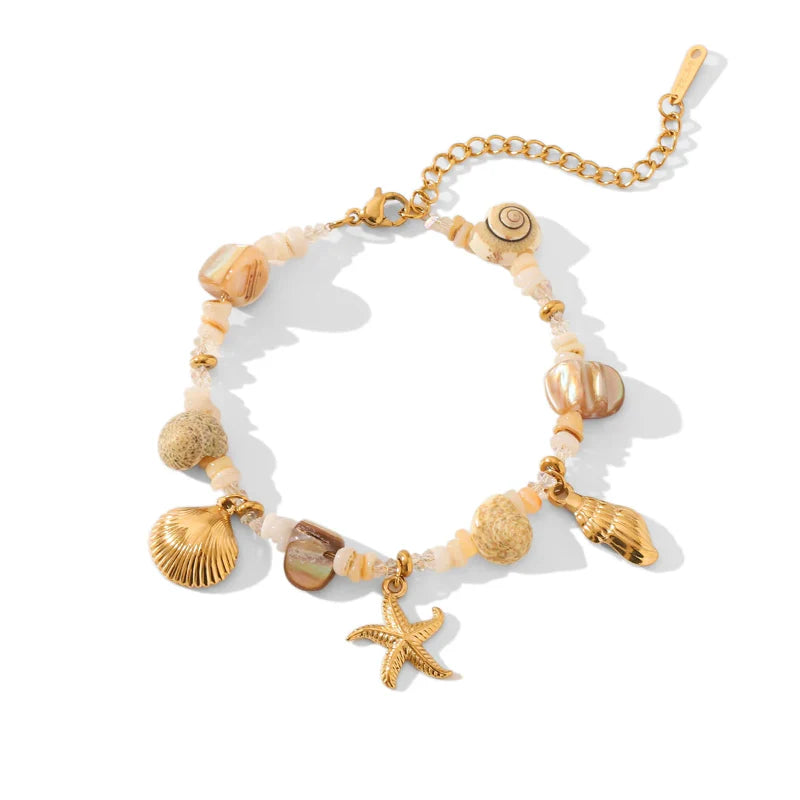 Bracelet with Shells and Mother-of-Pearl