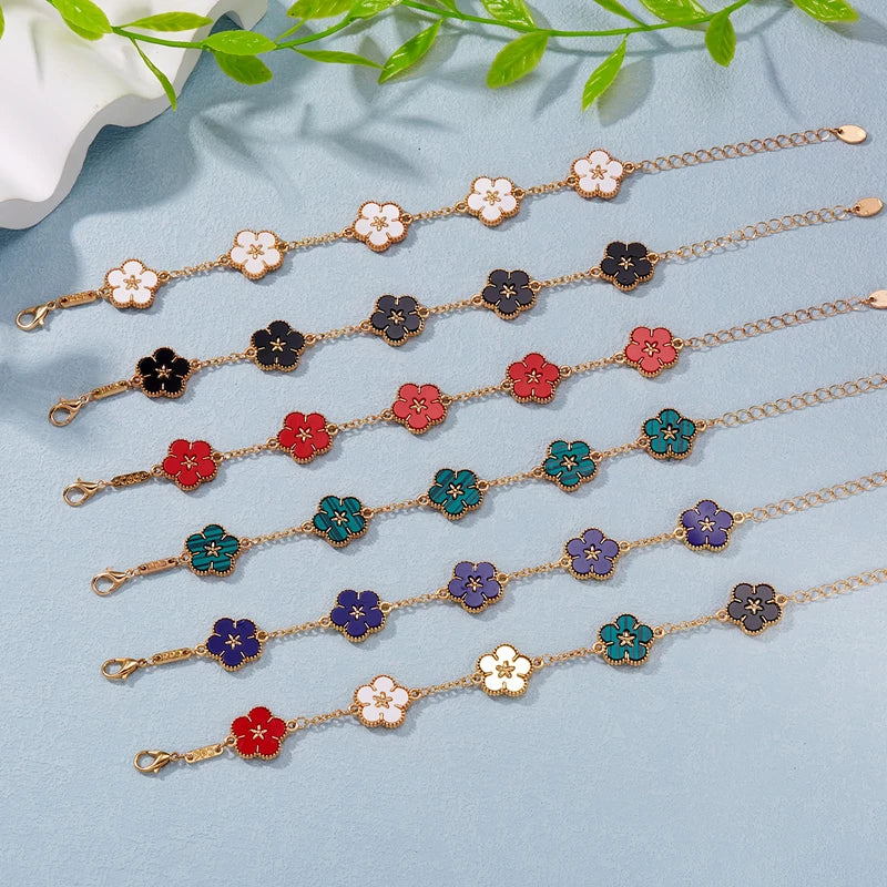 Bracelet avec Fleurs pour Femme