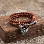 Brown Viking Axe Bracelet