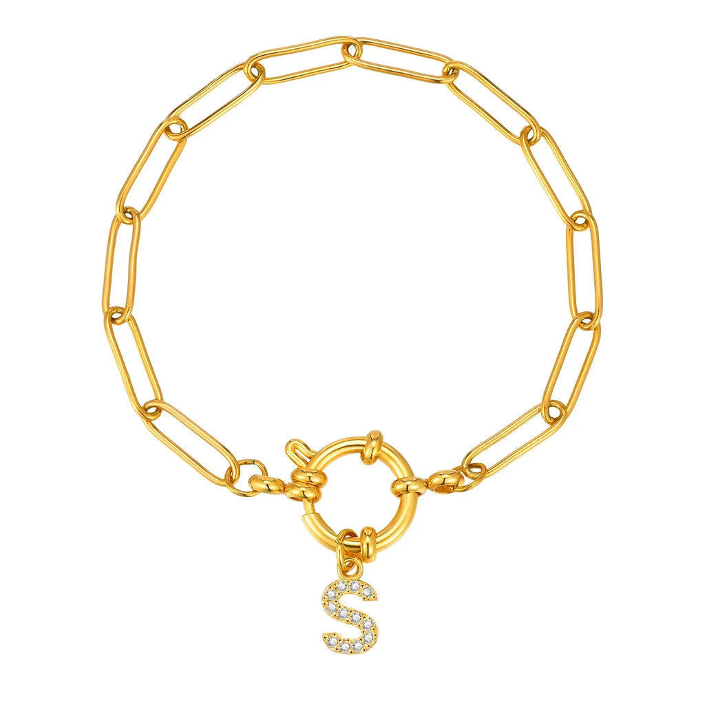 Bracelet personnalisé avec initiale s