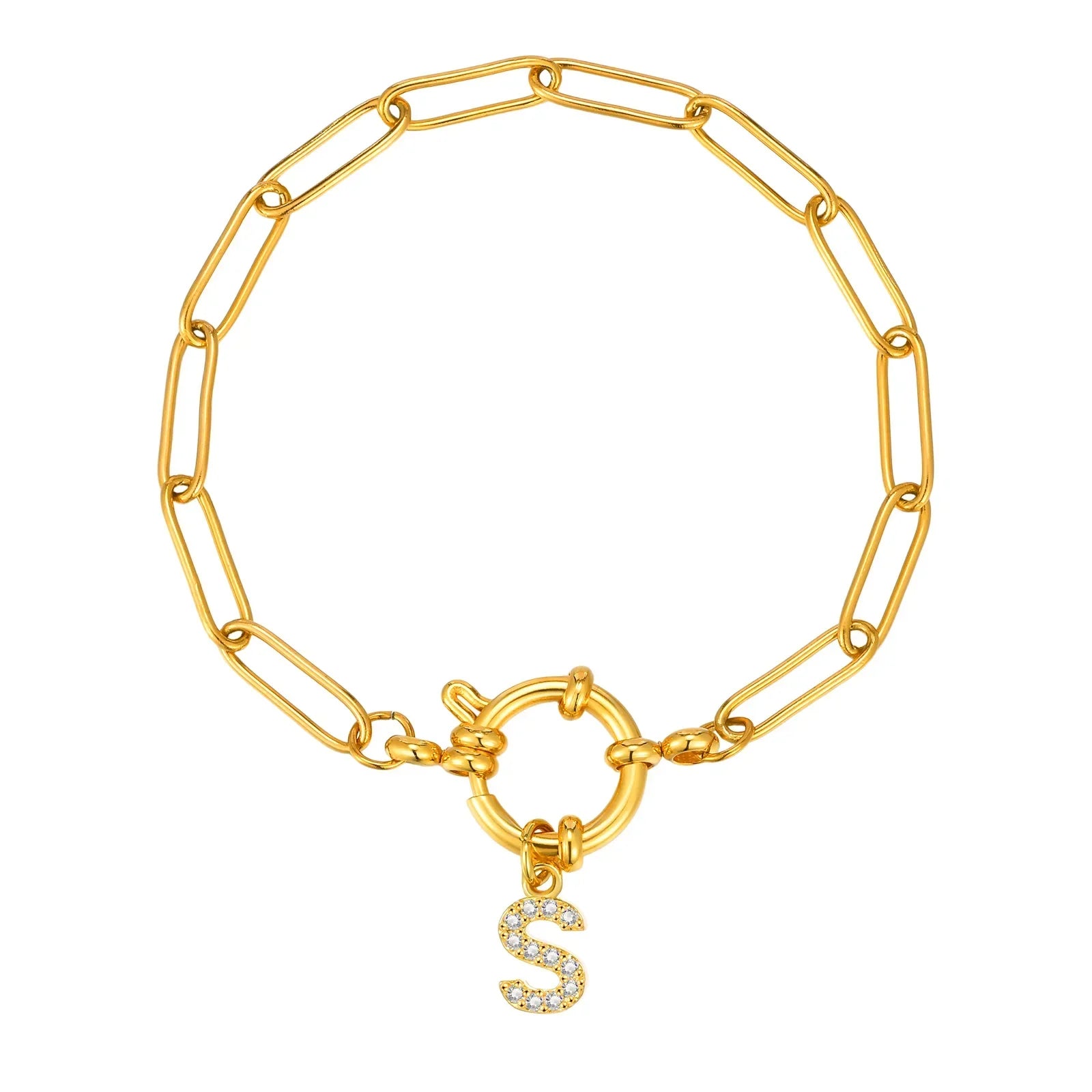 Bracelet personnalisé avec initiale s