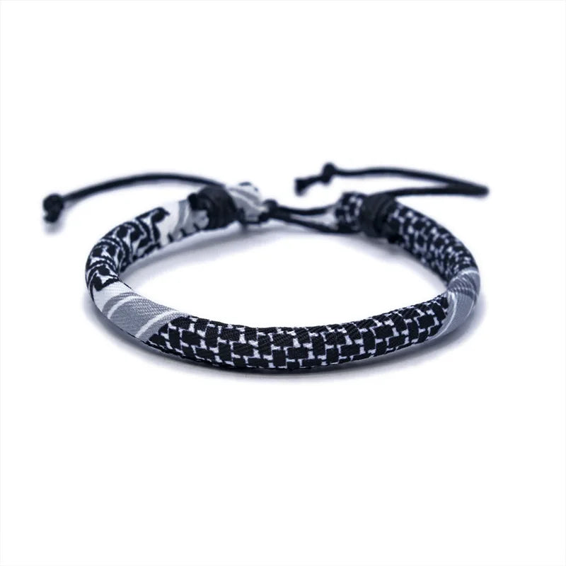 Pulsera con motivos Keffiye árabe para hombre o mujer 