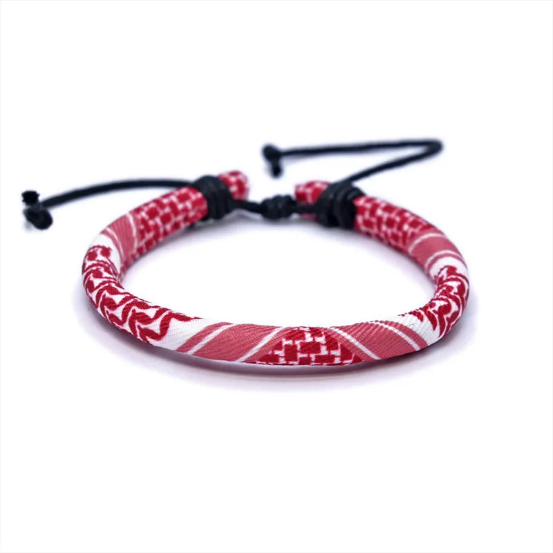 Pulsera con motivos Keffiye árabe para hombre o mujer 