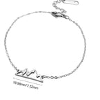 Mountain Pendant Bracelet for Women