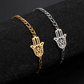 Bracelet with Hamsa symbol