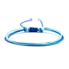Handmade blue Brazilian bracelet