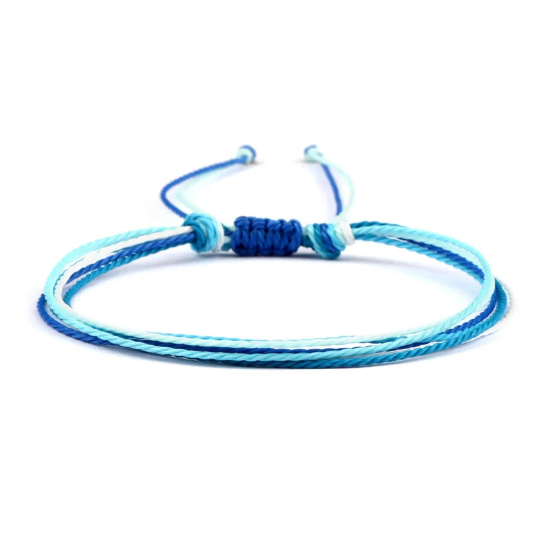 Handmade blue Brazilian bracelet