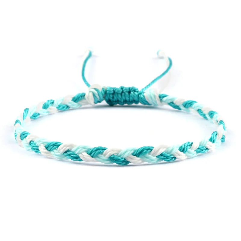 Handmade blue Brazilian bracelet