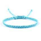Bracelet Brésilien Bleu Fait Main bleu clair