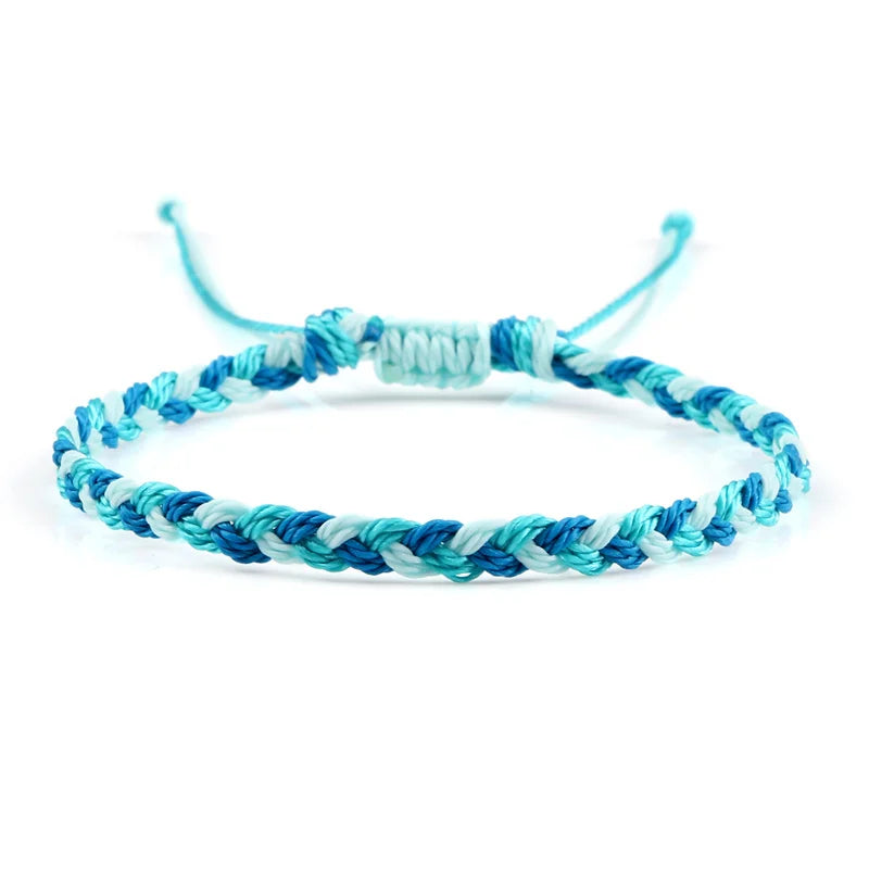 Handmade blue Brazilian bracelet