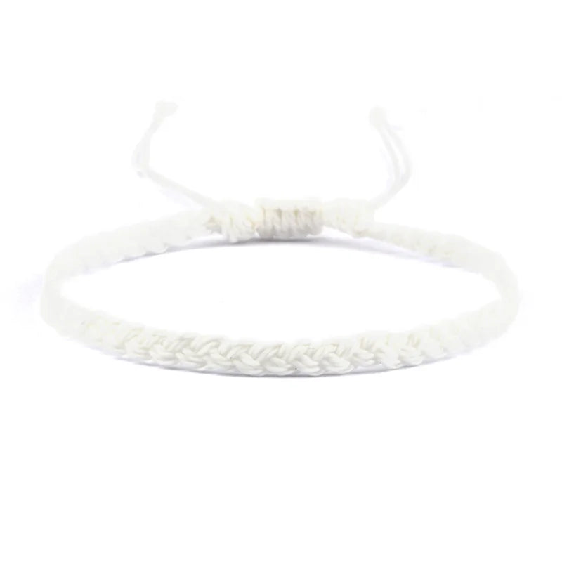Pulsera brasileña fina y ajustable 