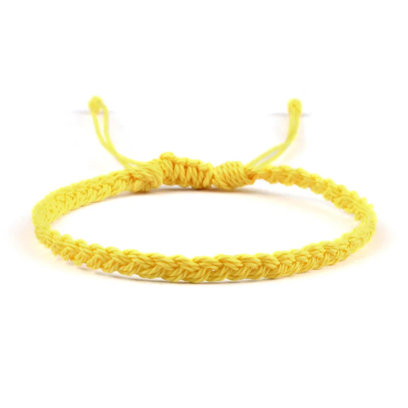 Pulsera brasileña fina y ajustable 