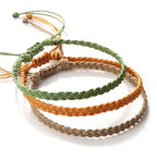 Pulsera brasileña fina y ajustable 