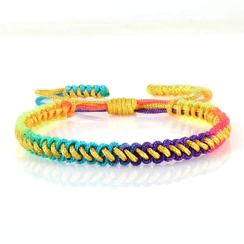 Pulsera brasileña multicolor para hombre o mujer 