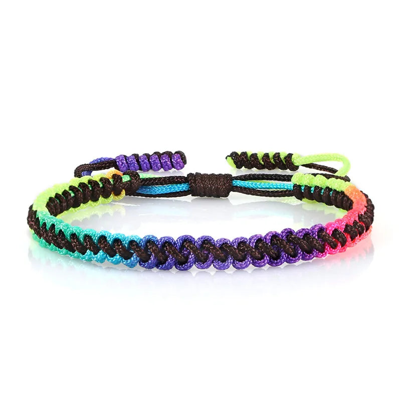 Pulsera brasileña multicolor para hombre o mujer 