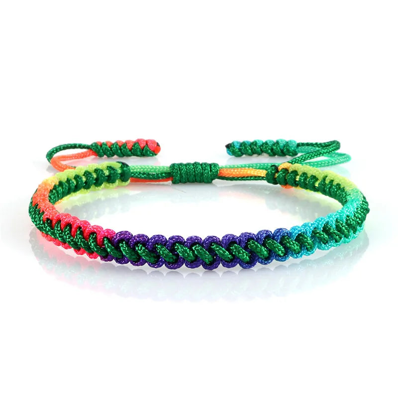 Pulsera brasileña multicolor para hombre o mujer 