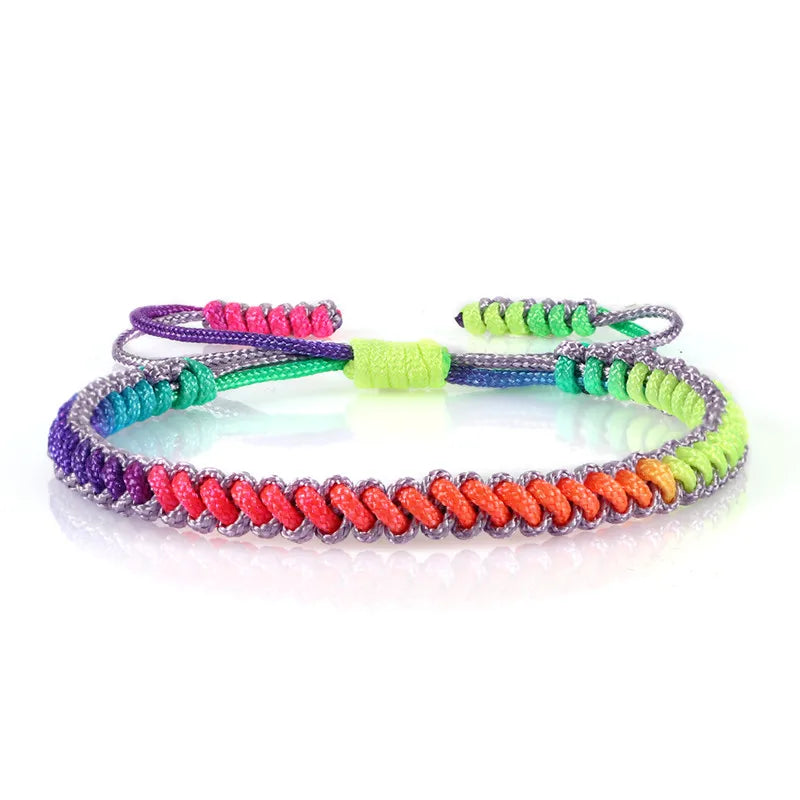 Bracelet Brésilien Multicolore pour Femme violet