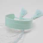 Soft pastel handmade Brazilian bracelet