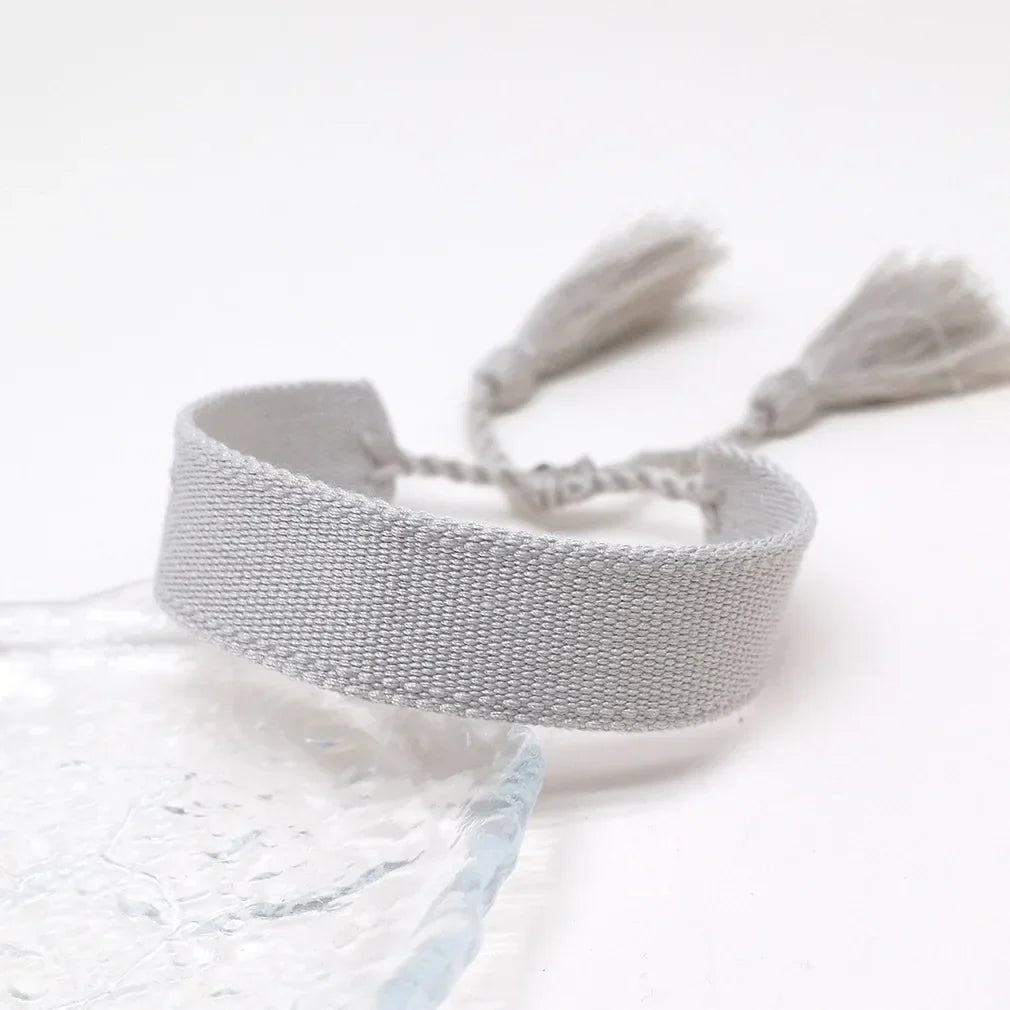 Soft pastel handmade Brazilian bracelet
