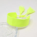 Soft pastel handmade Brazilian bracelet