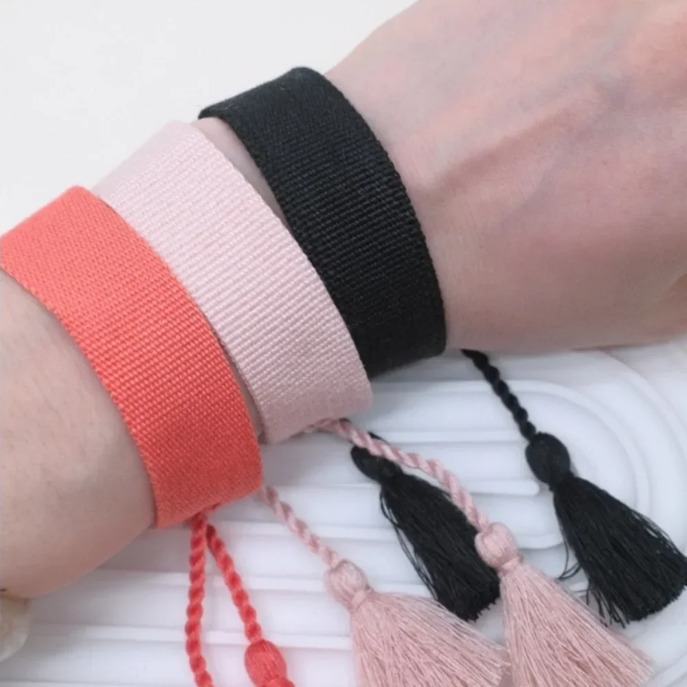 Soft pastel handmade Brazilian bracelet