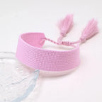 Soft pastel handmade Brazilian bracelet