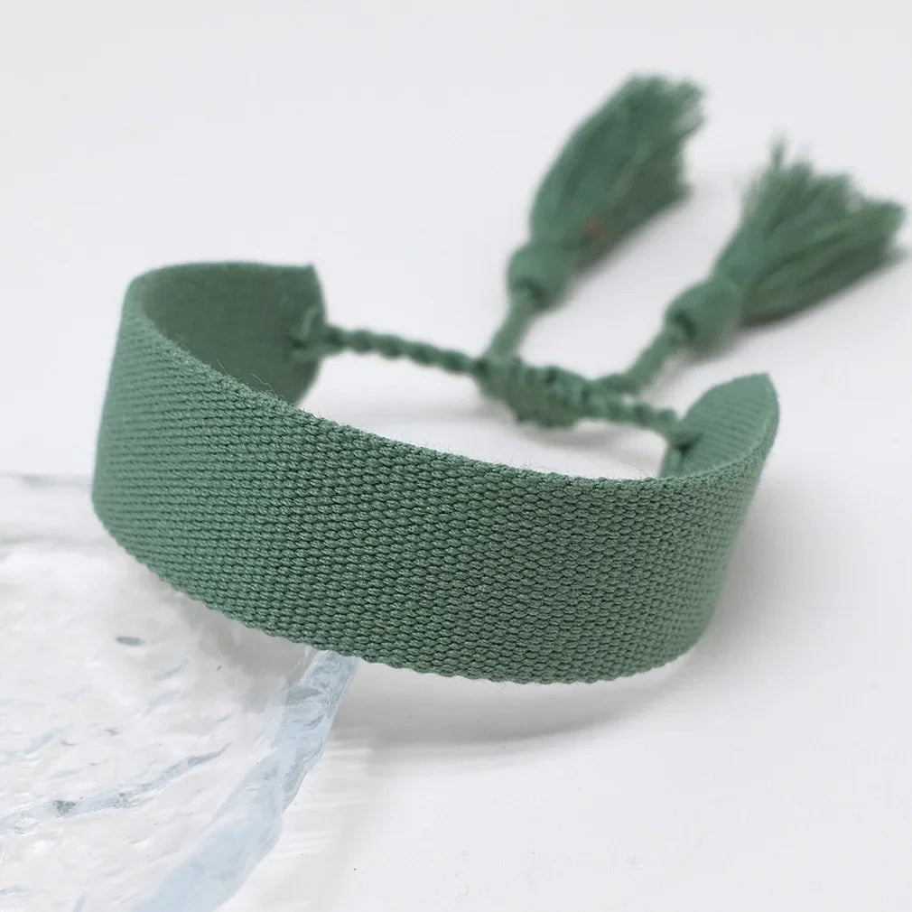 Soft pastel handmade Brazilian bracelet
