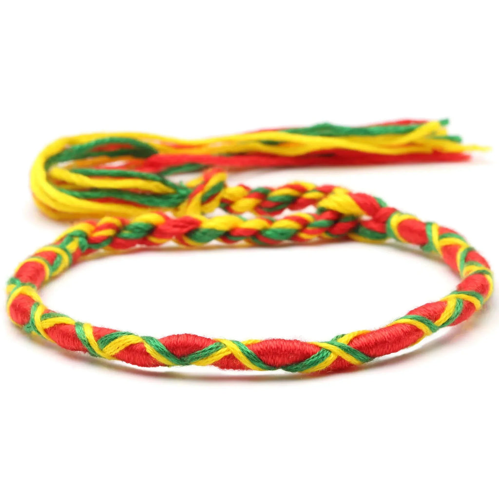 Pulsera brasileña estilo hippie bohemio 