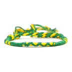 Bracelet Brésilien Style Hippie Bohème vert