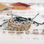 Bracelet Brésilien Tressé bleu