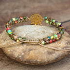 Pulsera Sensor de Sueños con Piedras Naturales