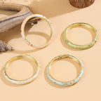 Colored Bracelet with Flowers