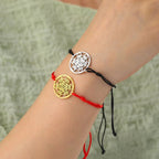 Pulsera de Color Cubo de Metatrón negro