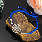 Pulsera de Color Cubo de Metatrón azul