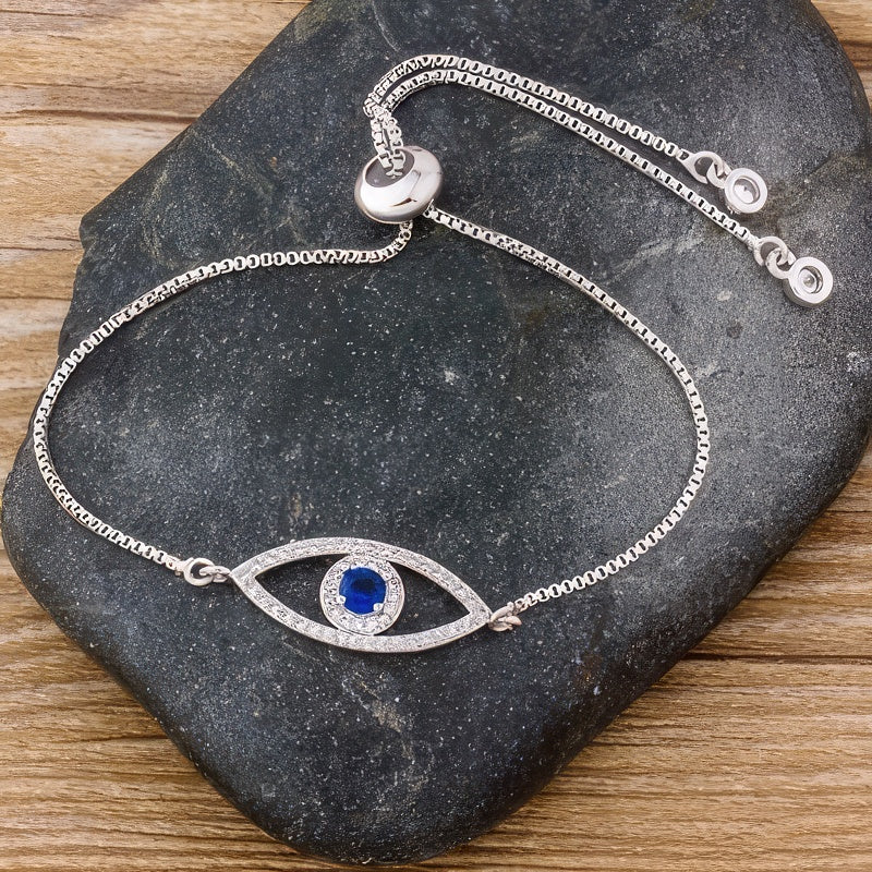 Bracelet Contre le Mauvais Oeil Bleu Grec Turc Matiasma Mataki