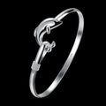 Pulsera Delfín de Plata para Mujer